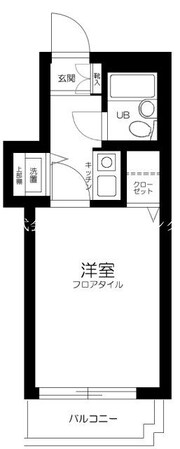 マリオン品川・中延の物件間取画像